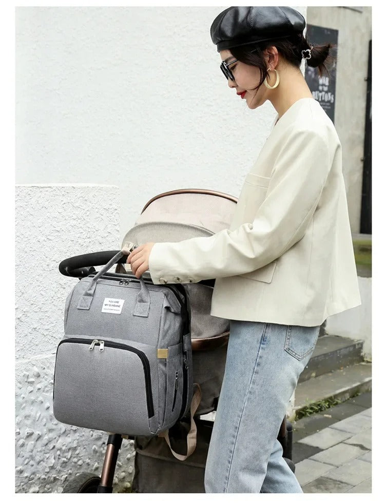 MULTIFUCTIONAL BABY ORGANISER BACKPACK